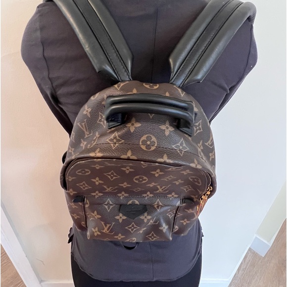 LOUIS VUITTON Palm Springs monogram canvas MM - Picture 3 of 16